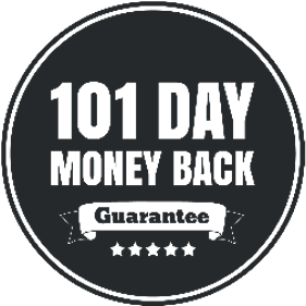 101 Day Money Back Guarantee Badge